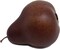 6pcs Fake Pears Artificial Fruits Vivid Brown Pears for Home Fruit (Brown)